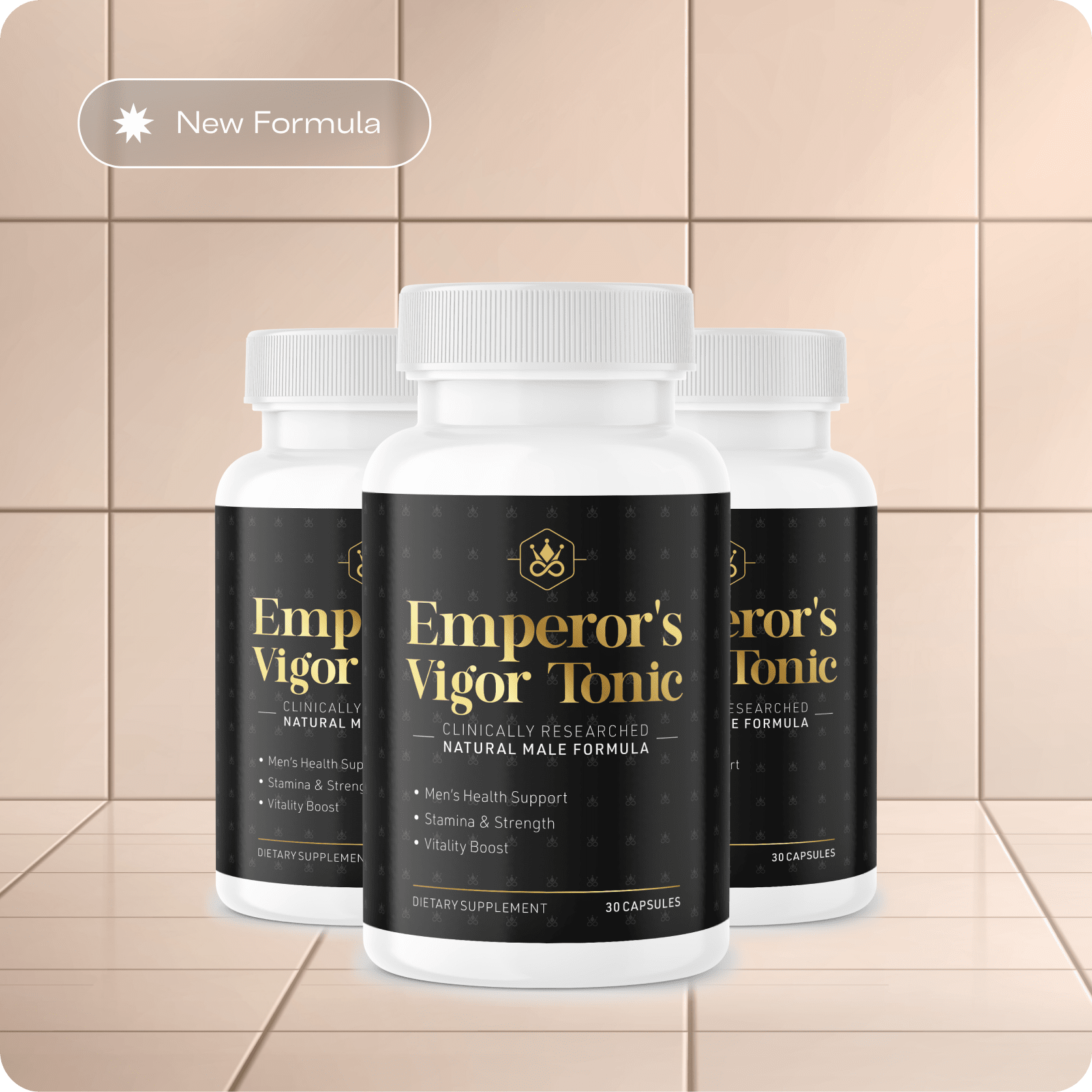 Emperors Vigor Tonic - 3 Bottles