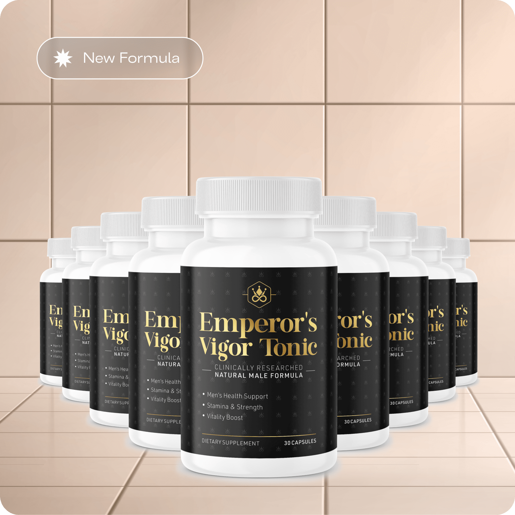 Emperors Vigor Tonic - 9 Bottles